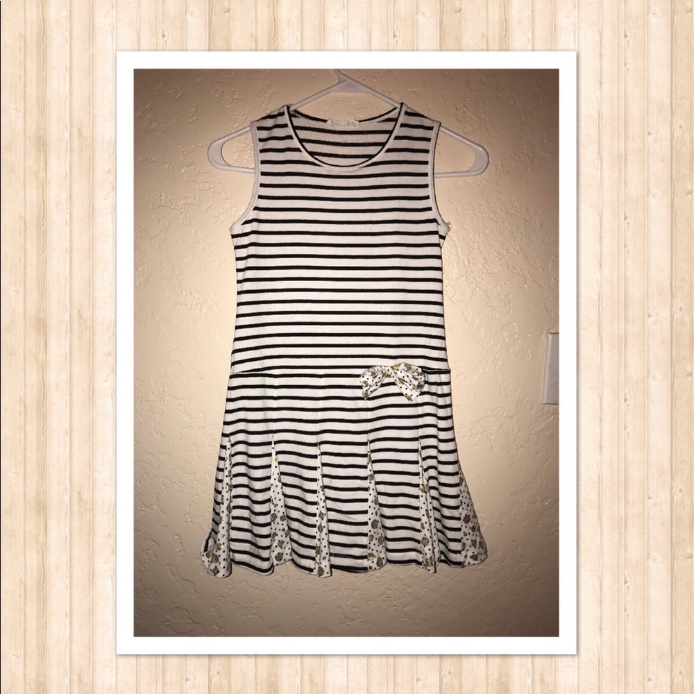 Black Striped Dress